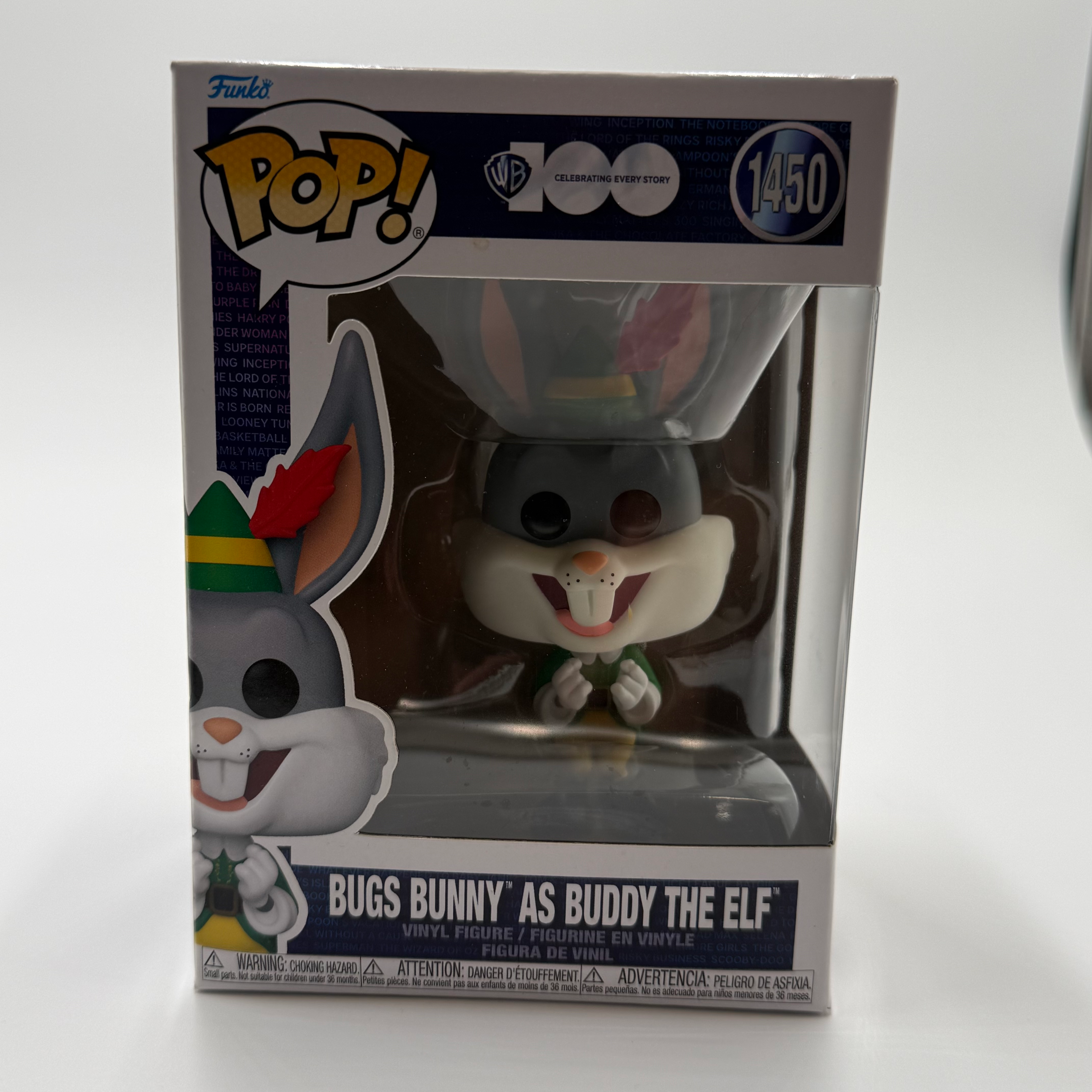 Funko Pop! WB 100 Elf Bugs Bunny as Buddy the Elf #1450
