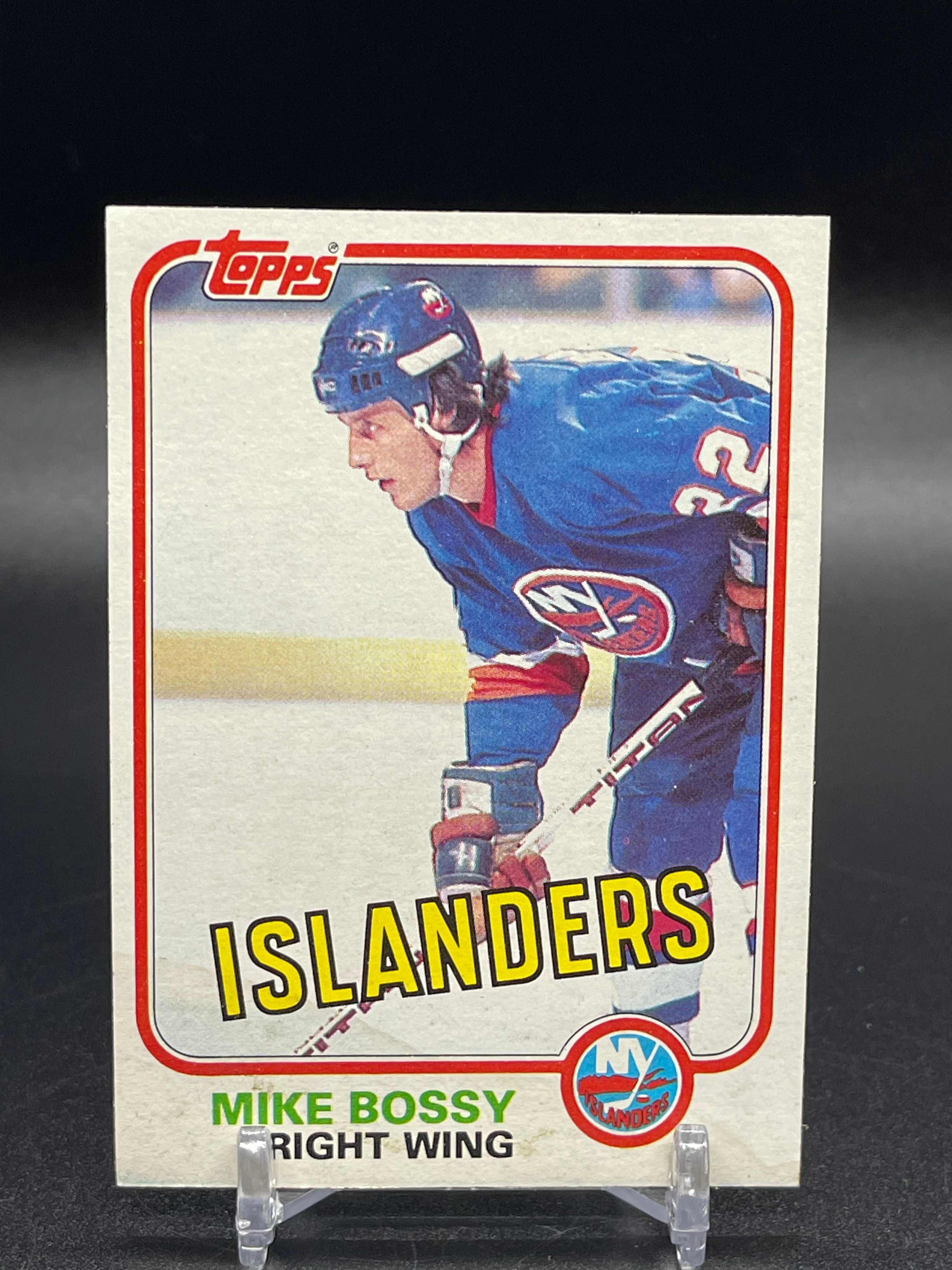 1981 Topps Hockey Mike Bossy #4