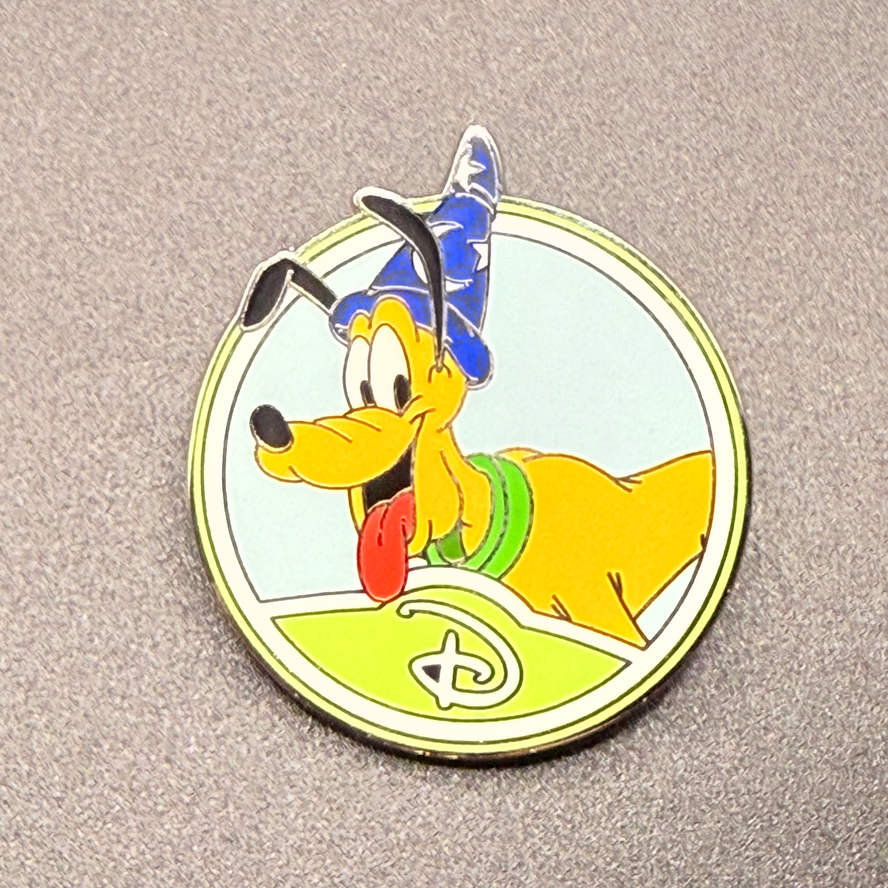 2012 Disney Circle D Mystery Collection Pluto Pin