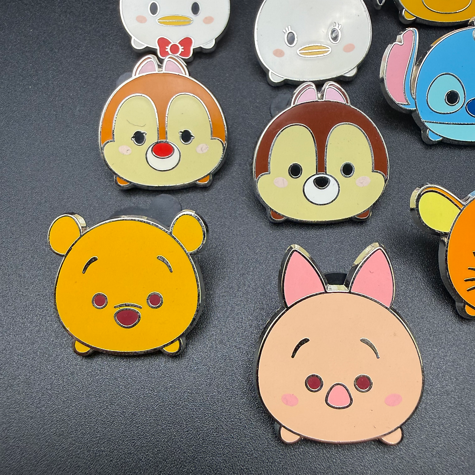 Thumbnail: 2015 Disney Tsum Tsum Series One Mystery 16-Pin Set
