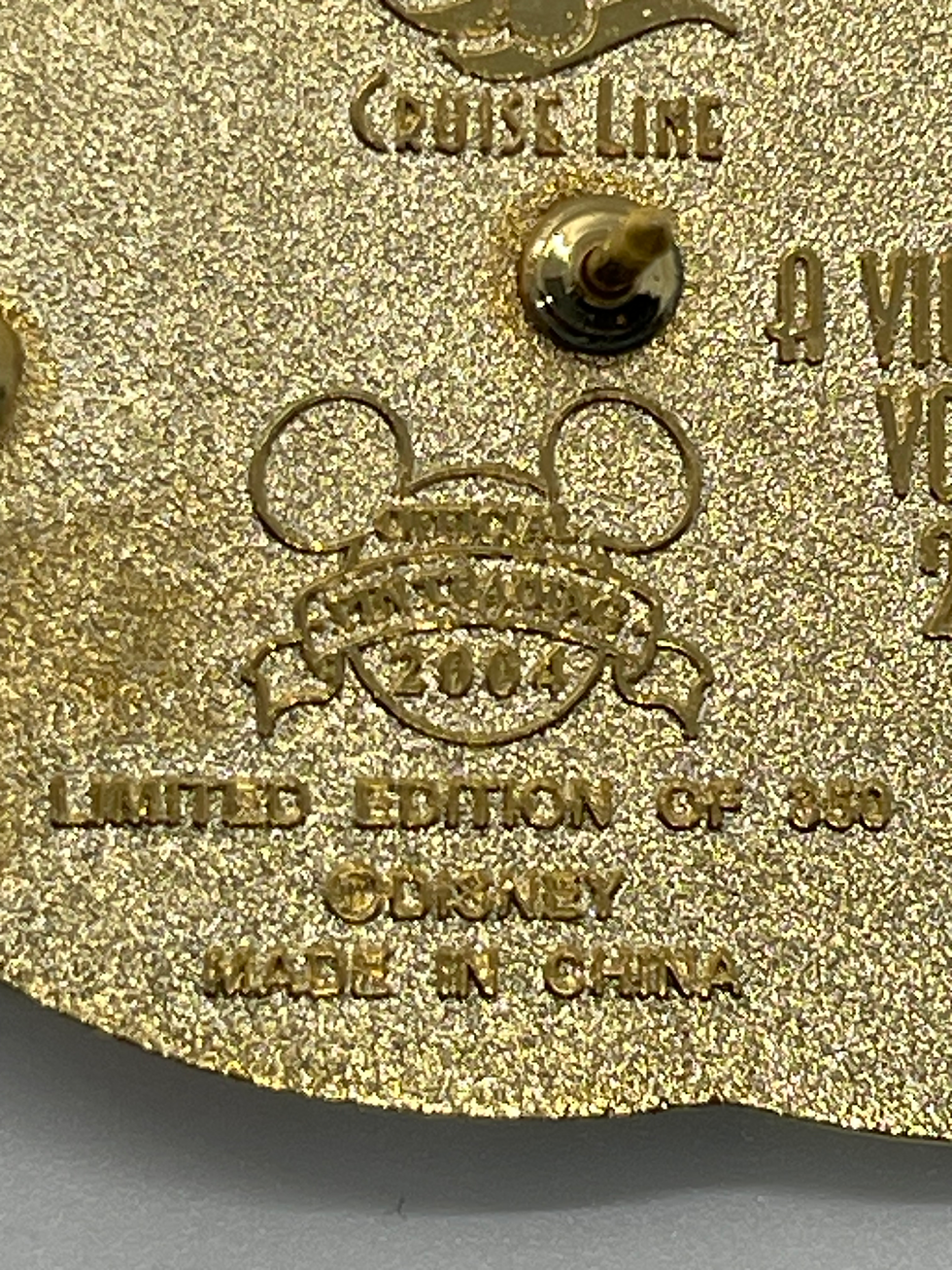 Thumbnail: 2004 Disney Cruise Line Villainous Voyage Jafar and Iago Limited Edition Pin