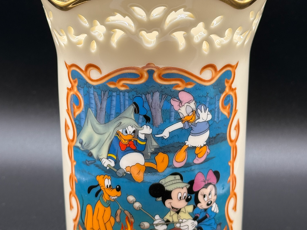 2001 Lenox Disney Animated Classics Large Pierced Votive