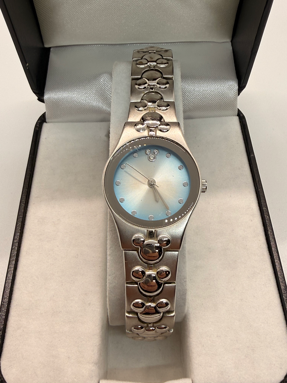 Disney Time Works Womens Watch featuring Mickey Icon New