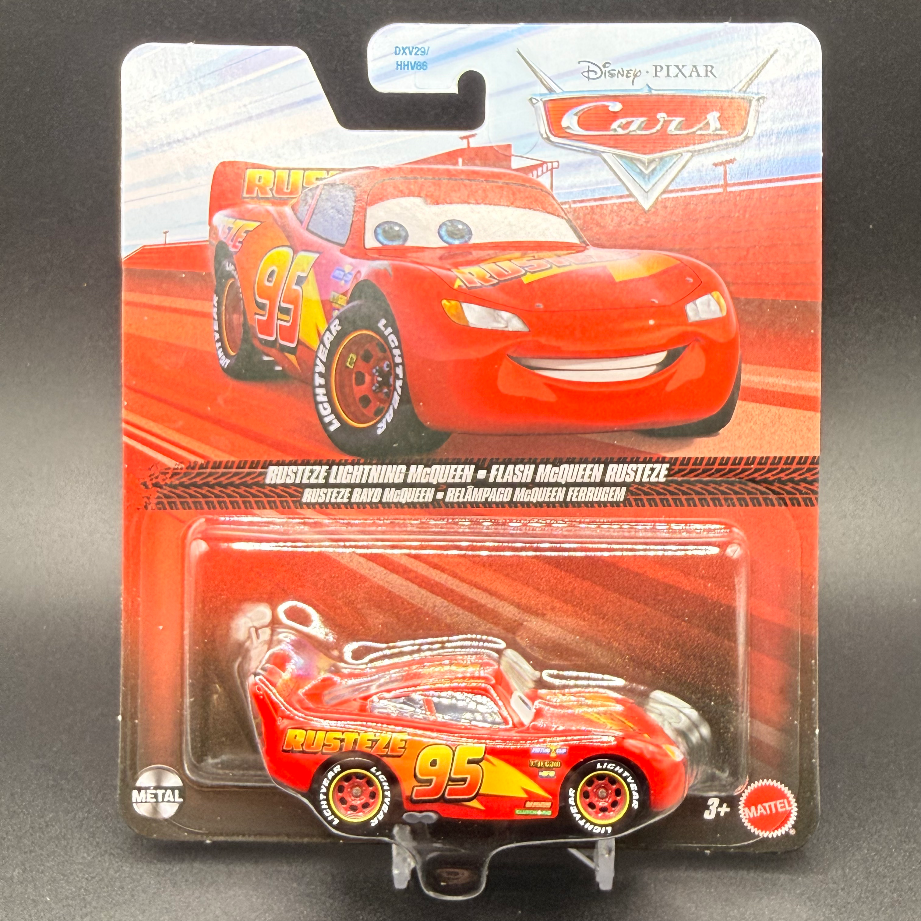 Disney Pixar Cars Diecast Rusteze Lightning McQueen Car