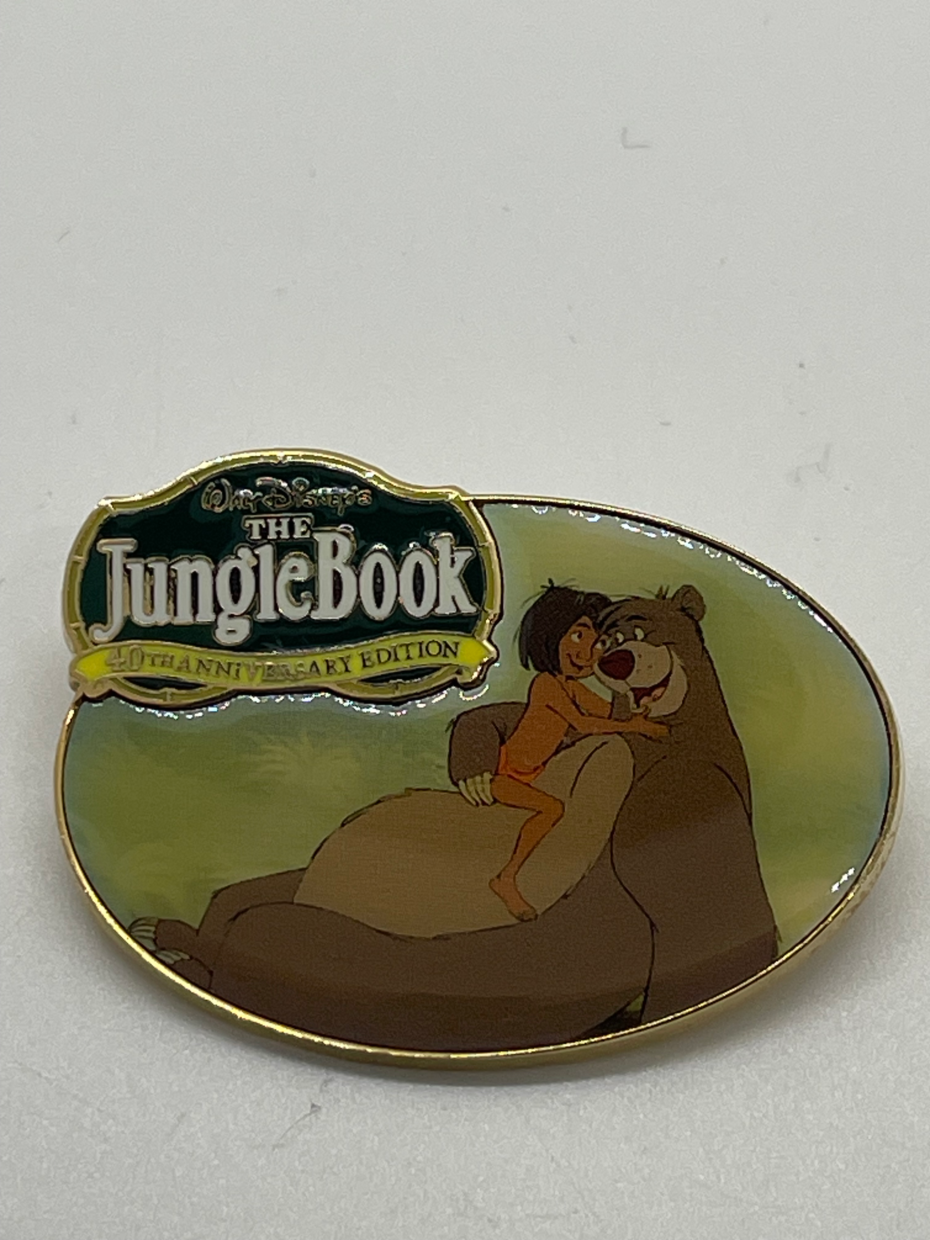2008 Disney Jungle Book 40th Anniversary Platinum Edition Release Pin