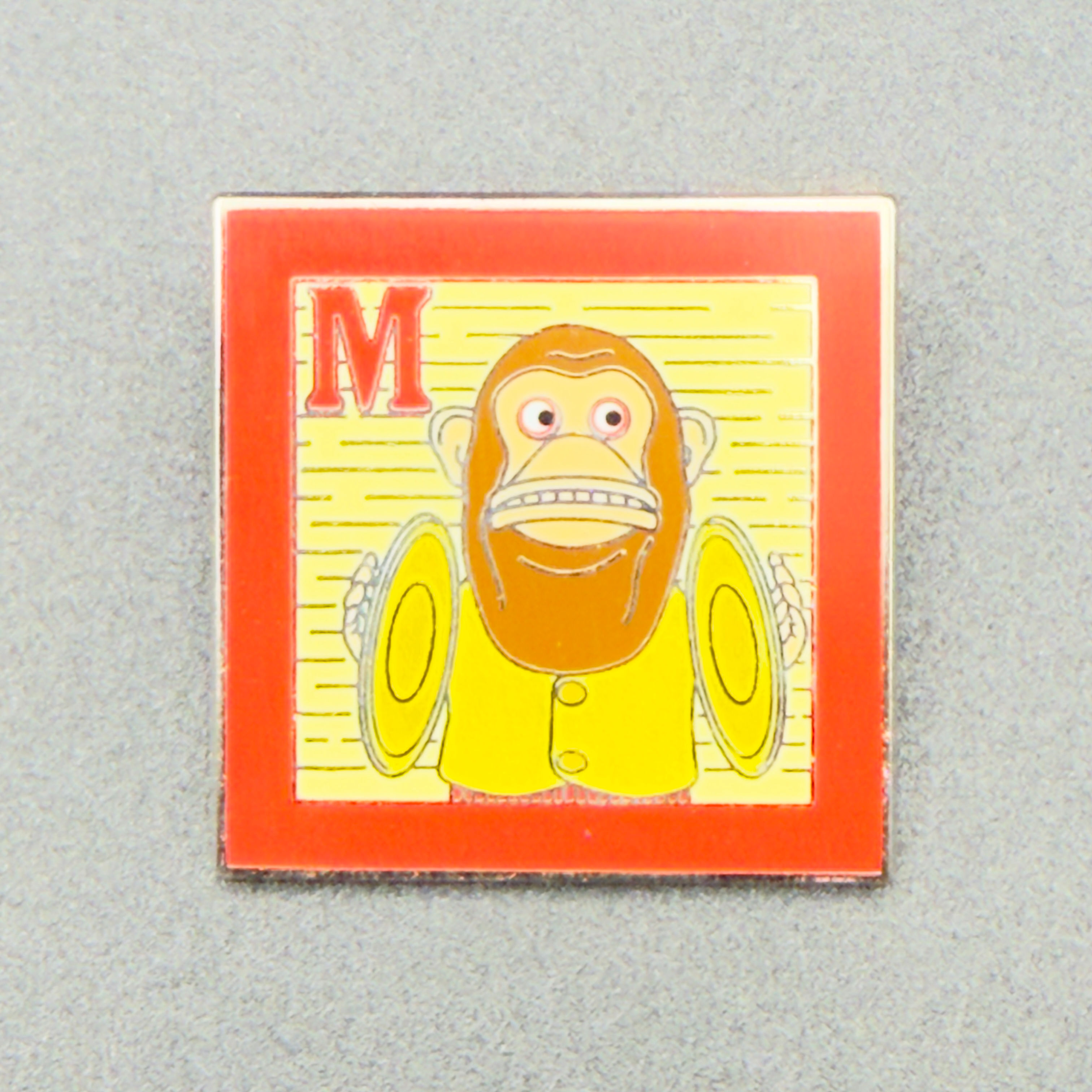 2014 Disney Toy Story 3 Block Monkey with Cymbals Pin