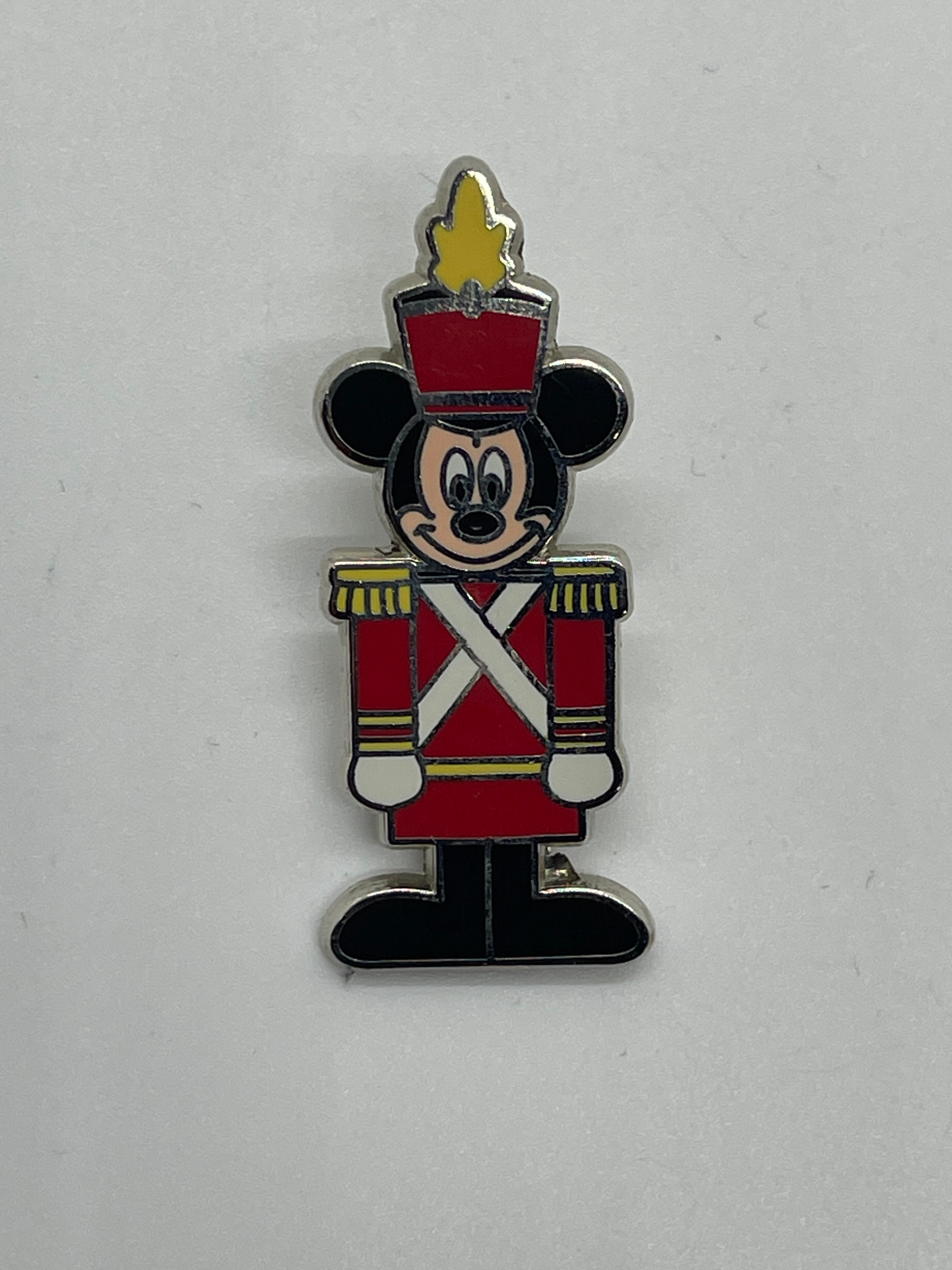 2009 Disney Christmas Mickey Mouse as Nutcracker Wooden Soldier Pin