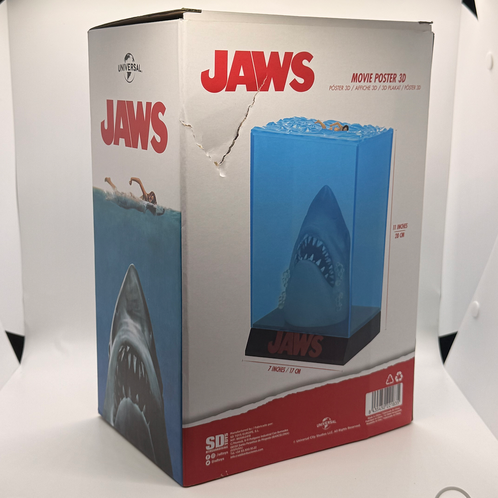 Thumbnail: SD Toys Jaws Movie Poster 3D Diorama Statue