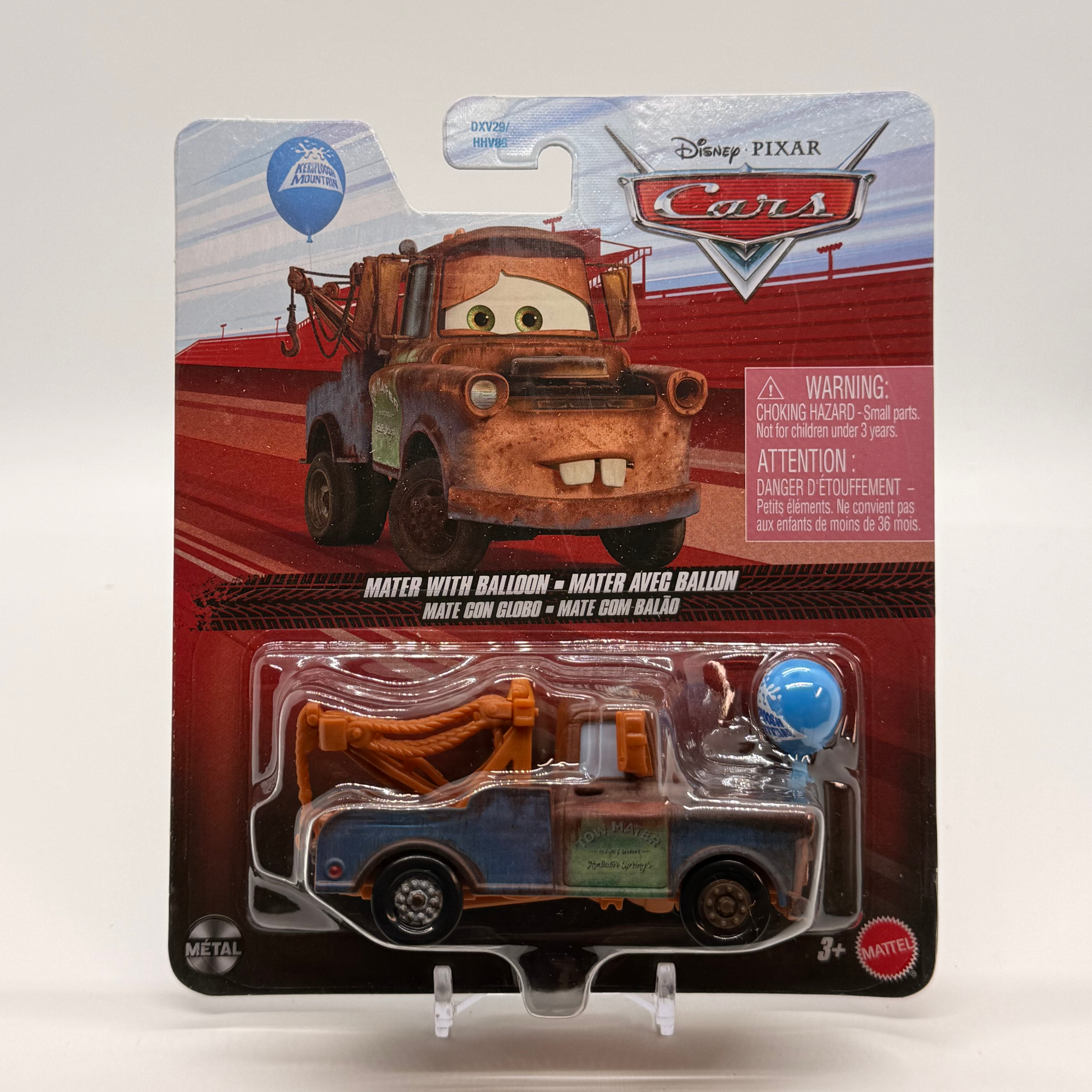 Disney Pixar Cars Diecast Mater with Balloon