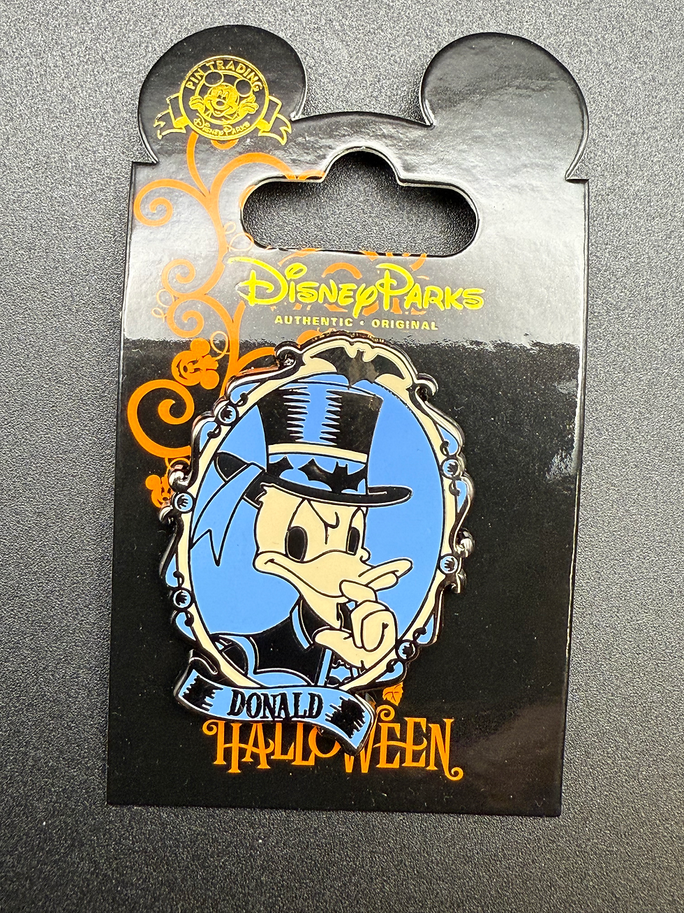 2017 Disney Halloween Cameo Collection Donald Duck Pin