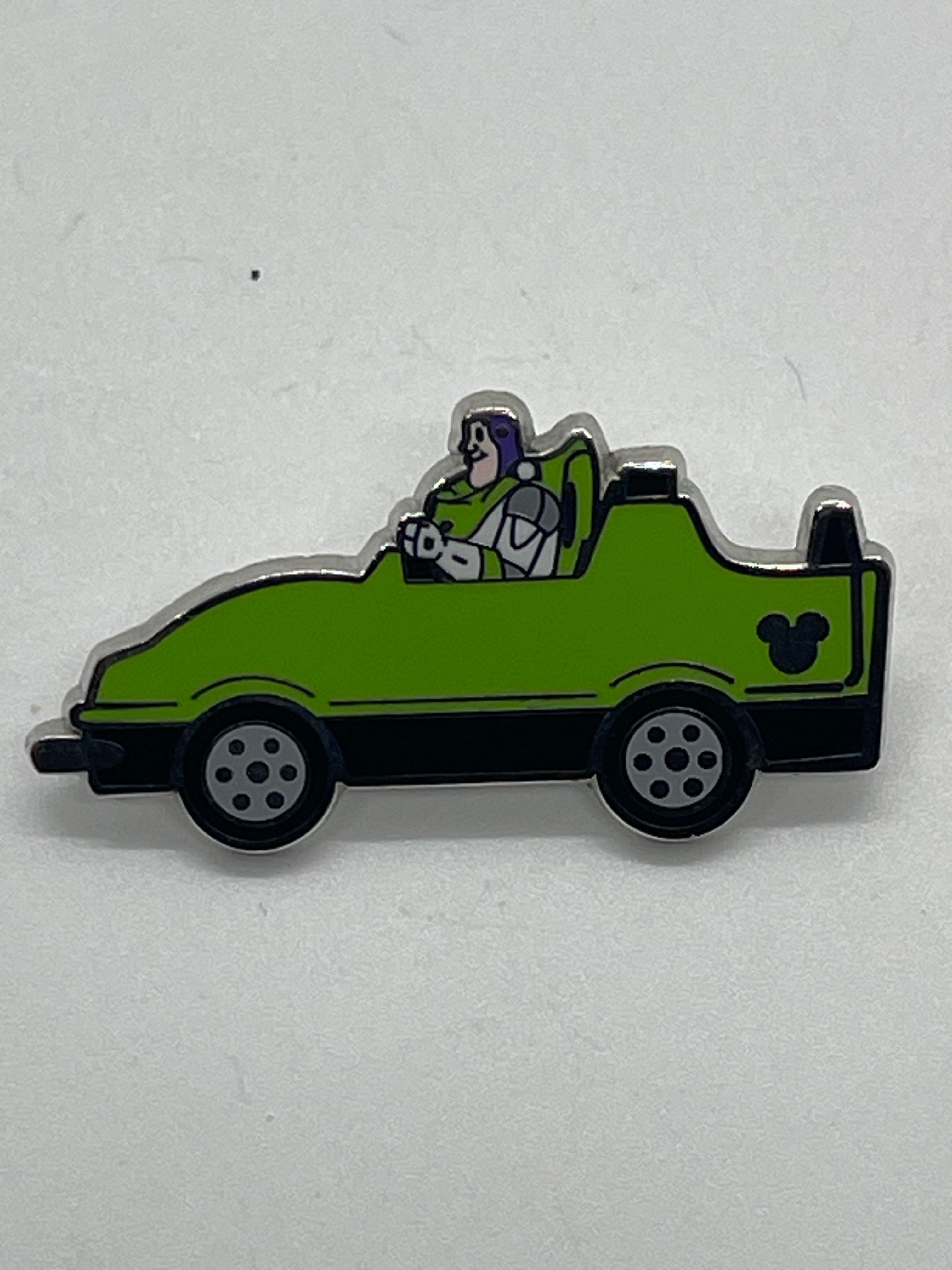 2008 Disney Hidden Mickey Characters Driving Cars - Buzz Lightyear Completer Pin