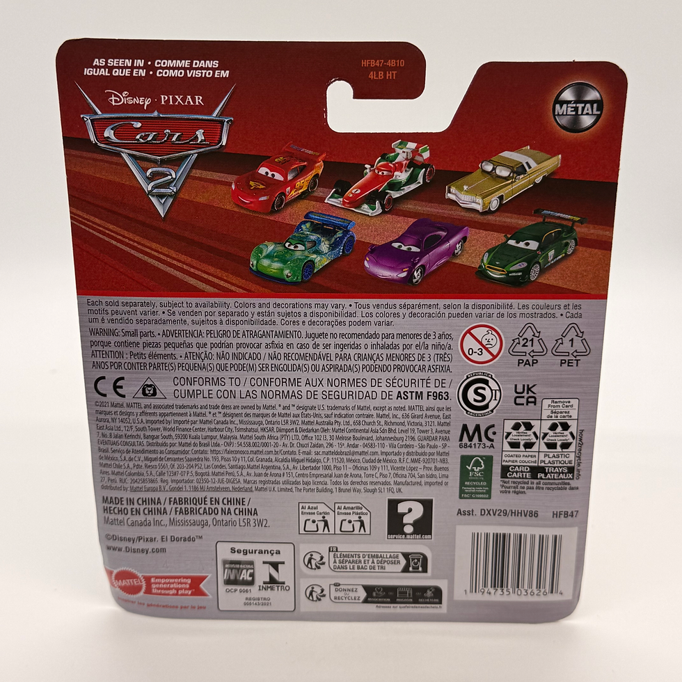 Thumbnail: Disney Pixar Cars Diecast Mater with Balloon