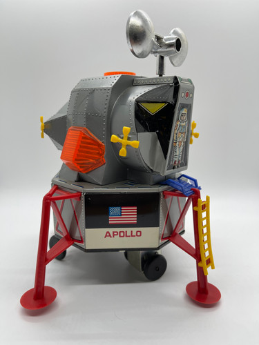 1960's Japan DSK Tin Battery Op Apollo Lunar Module w/BOX