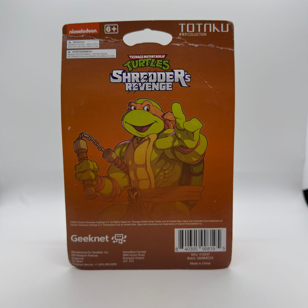 Thumbnail: TOTAKU Collection Michelangelo - TMNT Shredder's Revenge, Sealed
