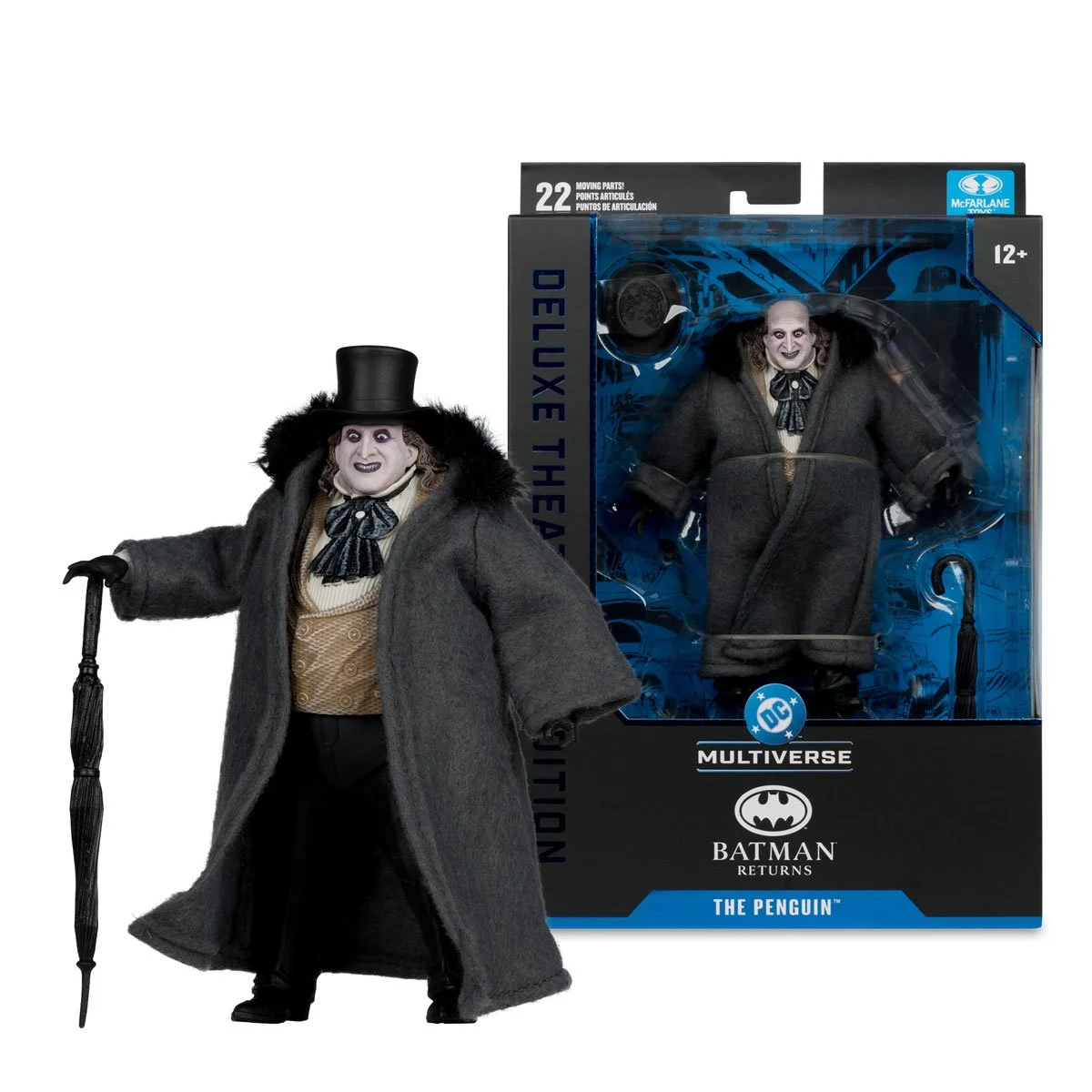 DC Multiverse Deluxe Theatrical Edition Wave 2 Batman Returns The Penguin Figure