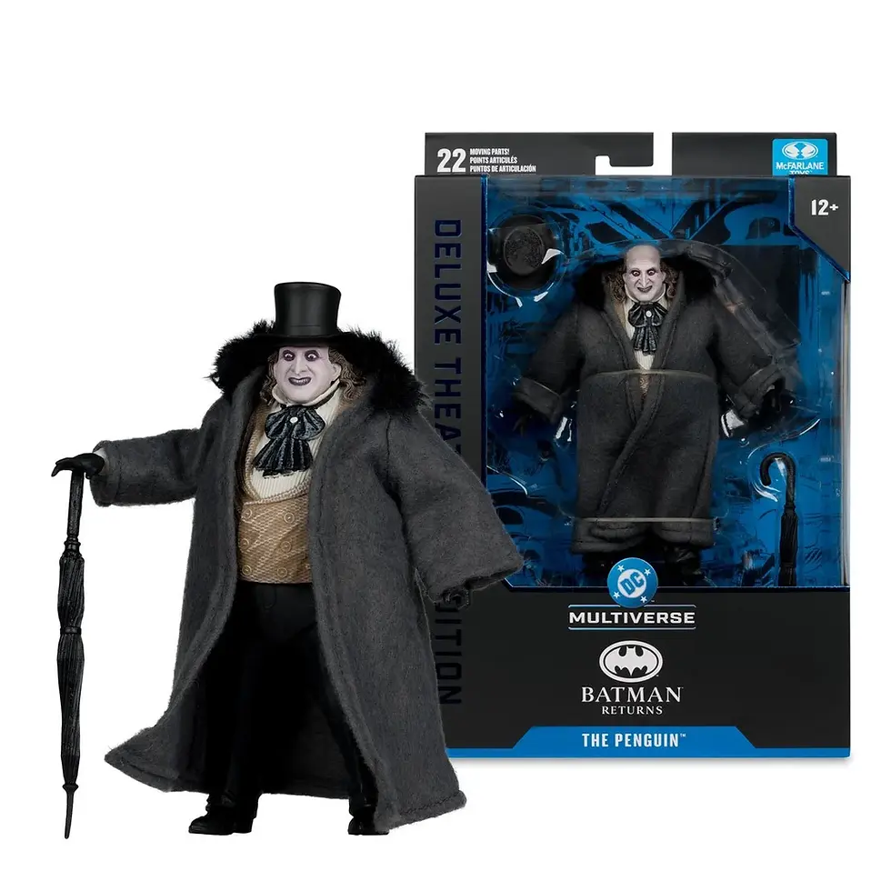 DC Multiverse Deluxe Theatrical Edition Wave 2 Batman Returns The Penguin Figure