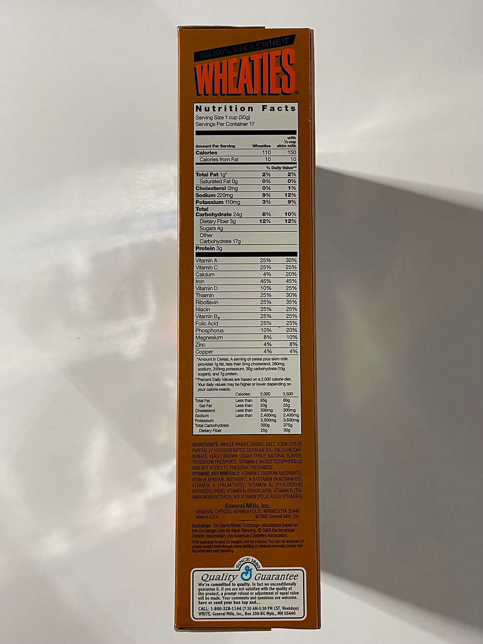 Thumbnail: 1996 Vintage Wheaties Super Bowl 30th Anniversary Unopened Box