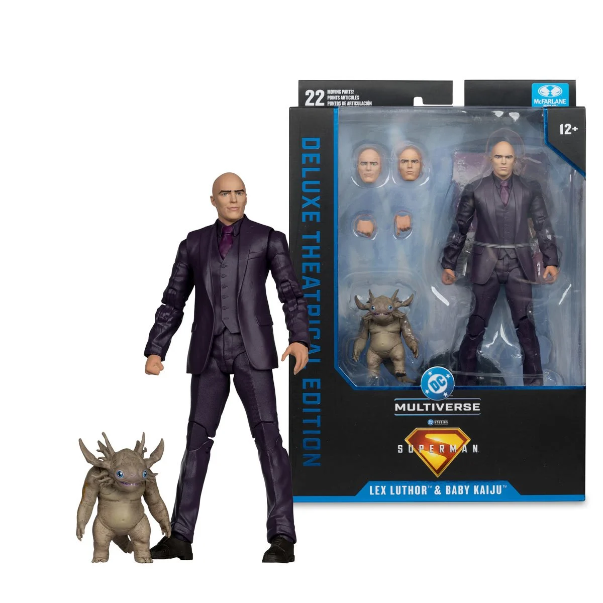 DC Multiverse Deluxe Theatrical Edition Wave 1 LEX LUTHOR Superman Movie