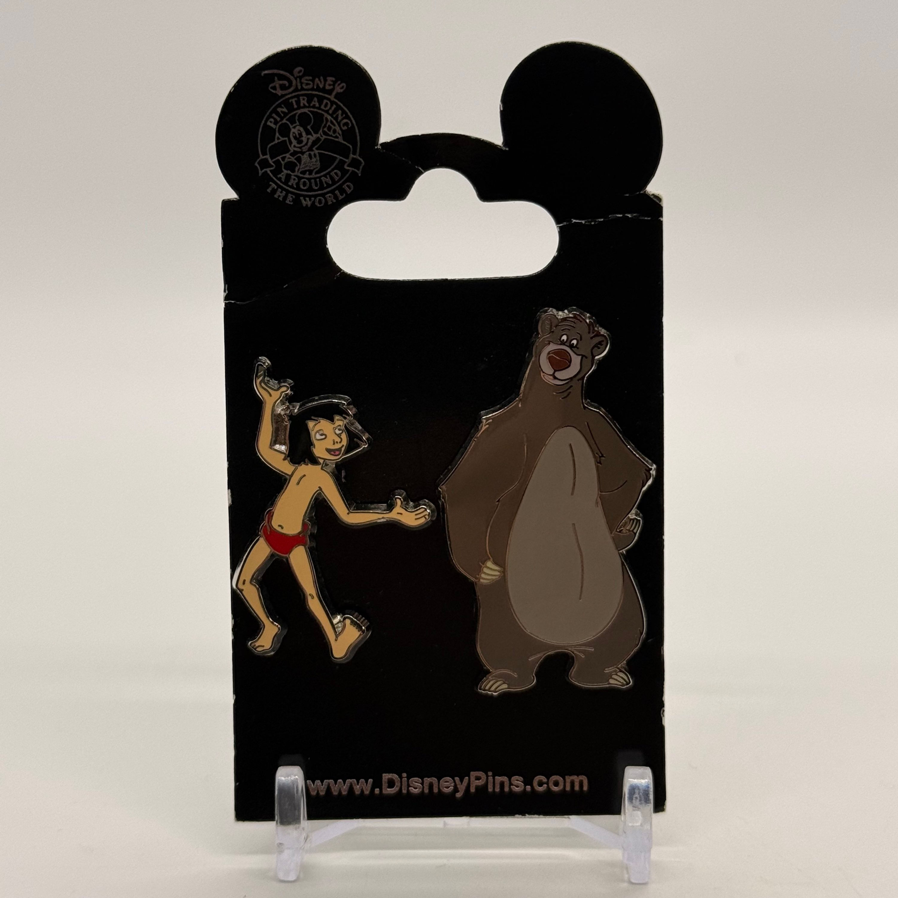 2014 Disney The Jungle Book Baloo and Mowgli 2-Pin Set