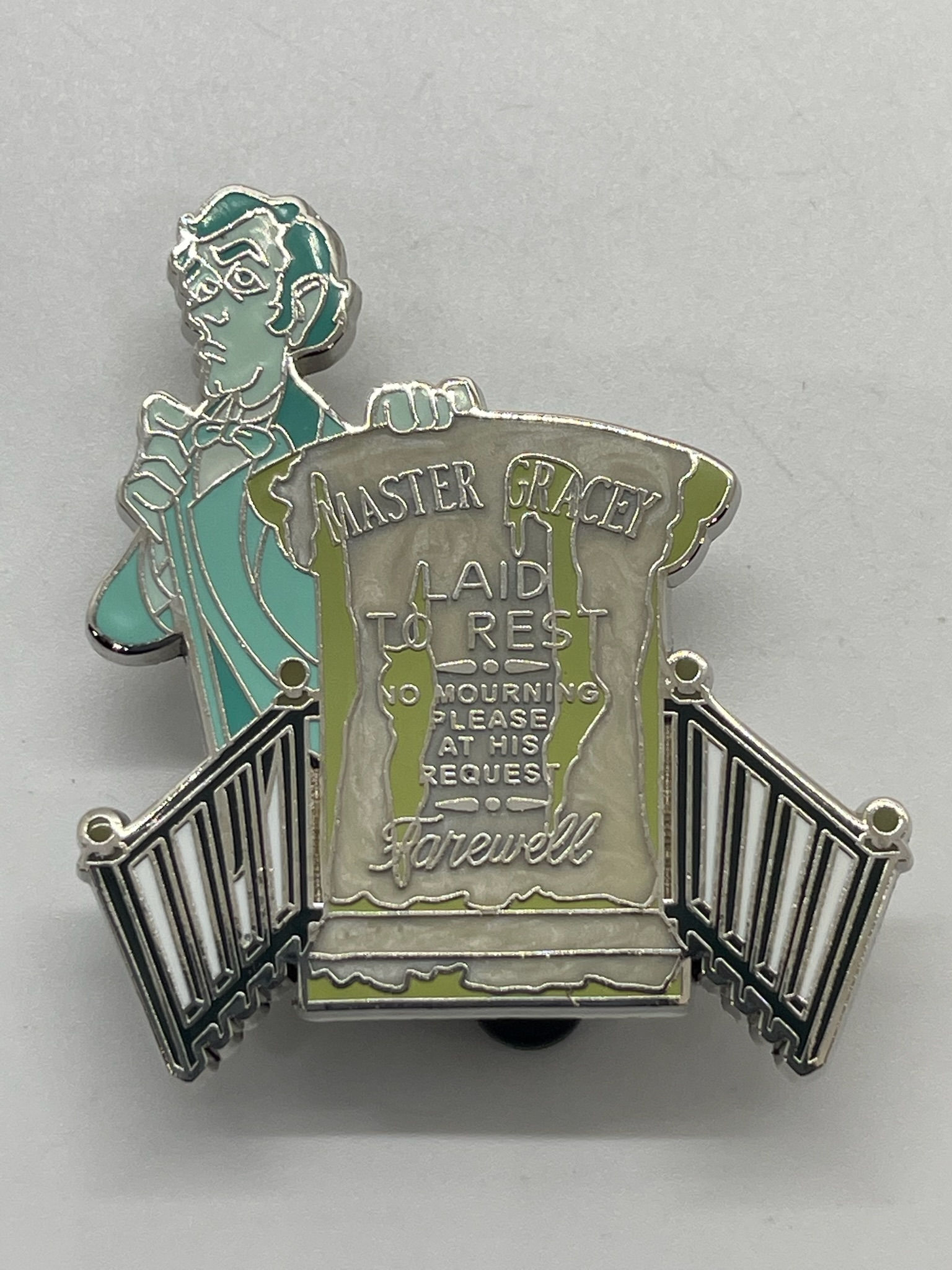 Magic Kingdom's Haunted Mansion Graveyard Mystery Set - Master Gracey Pin