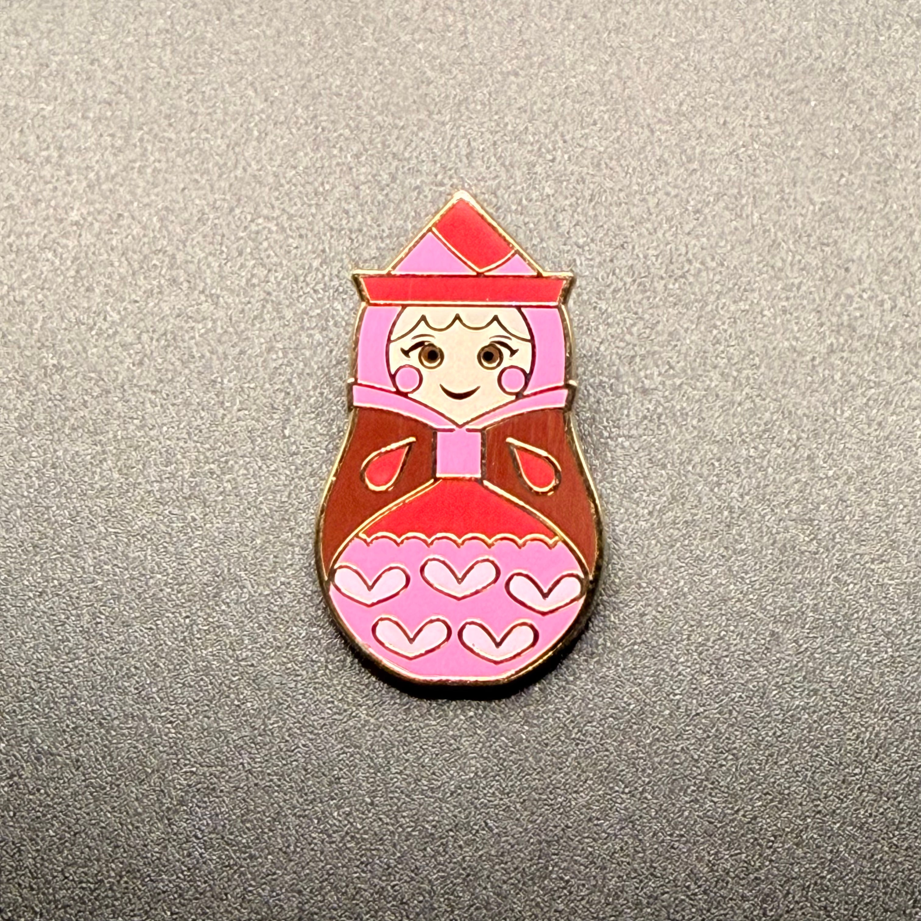 2014 Disney Matryoshka Nesting Dolls Mystery - Flora Fairy Pin