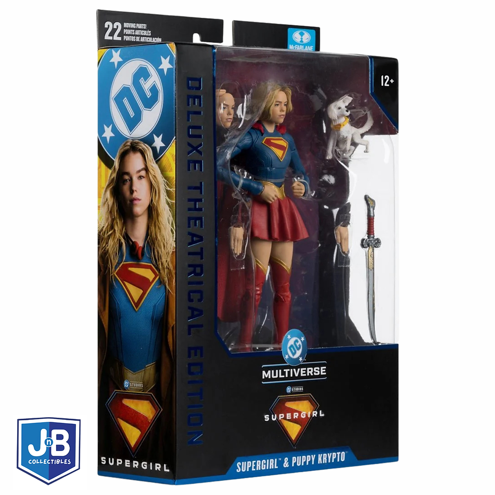 Thumbnail: Supergirl and Krypto McFarlane DC Theatrical Collectors Edition 7-Inch