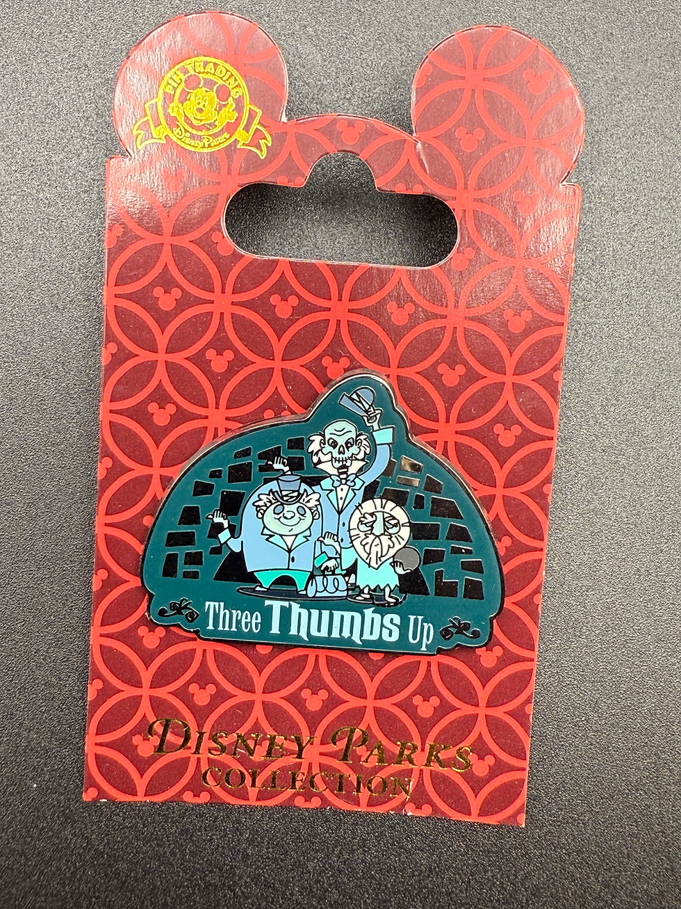 2018 Disney Haunted Mansion Three Thumbs Up - Hitchhiking Ghosts Pin