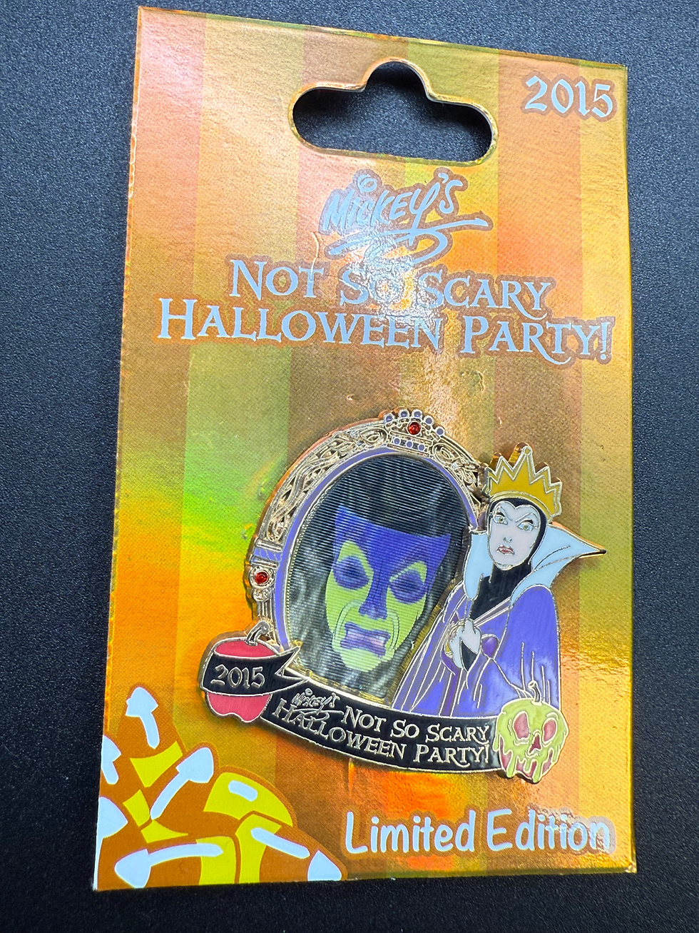2015 MIckey’s Not So Scary Halloween Party MNSSHP Evil Queen Pin