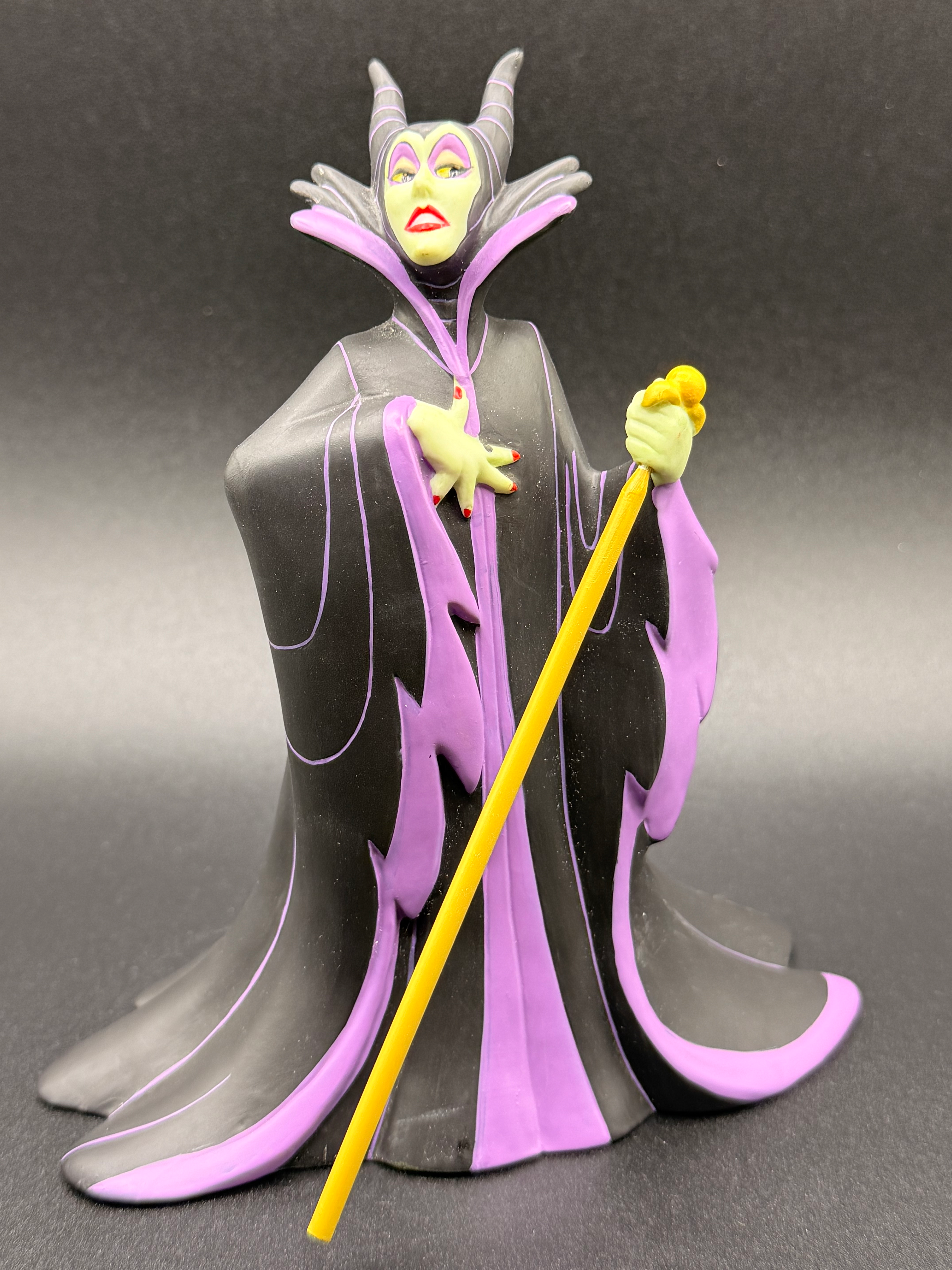 Disney Store & Parks Disney Villains Bisque Porcelain Collectible Figurine � Maleficent