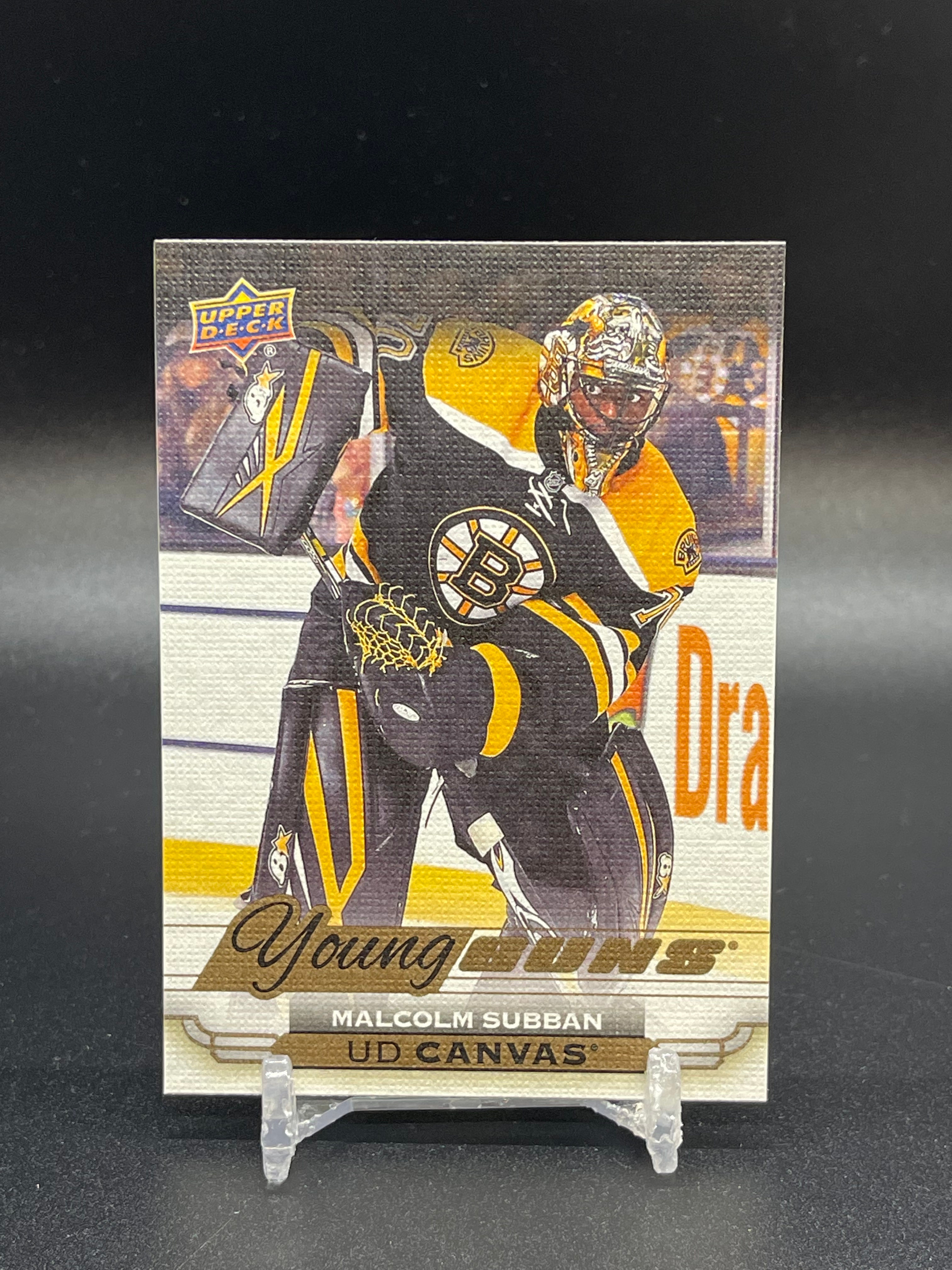 2015-16 Upper Deck Series 1 MALCOLM SUBBAN YOUNG GUNS Canvas C100