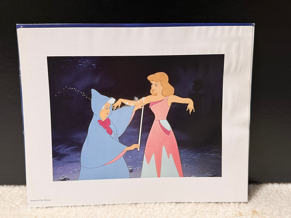 Thumbnail: Disney Cinderella Set Special Edition Set of 4 Lithographs