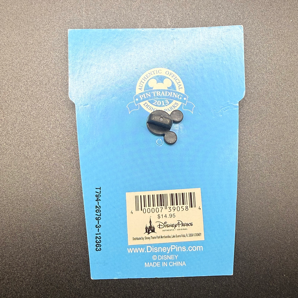 Thumbnail: 2013 Chip & Dale - Epcot - Flower and Garden Festival 20th Anniversary Pin Card