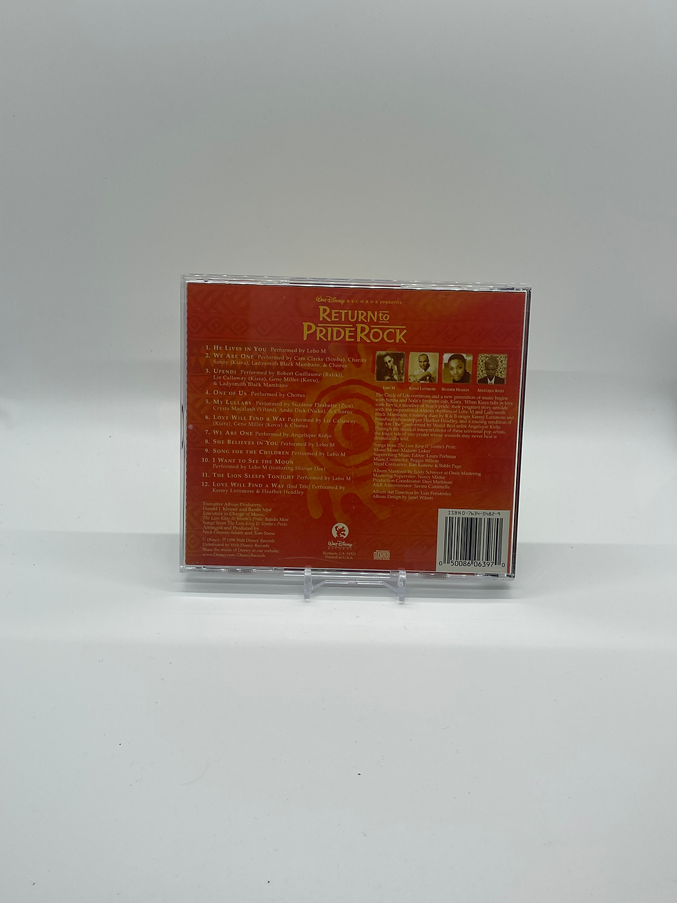 Thumbnail: Disney's Return to Pride Rock An Original Walt Disney Records Soundtrack