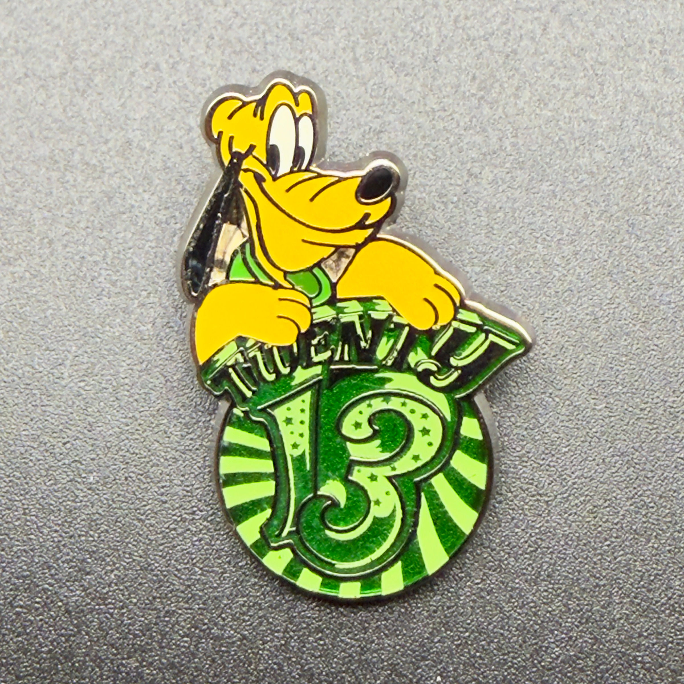 2013 Disney Mini-Pin Twenty 13 Pluto Pin