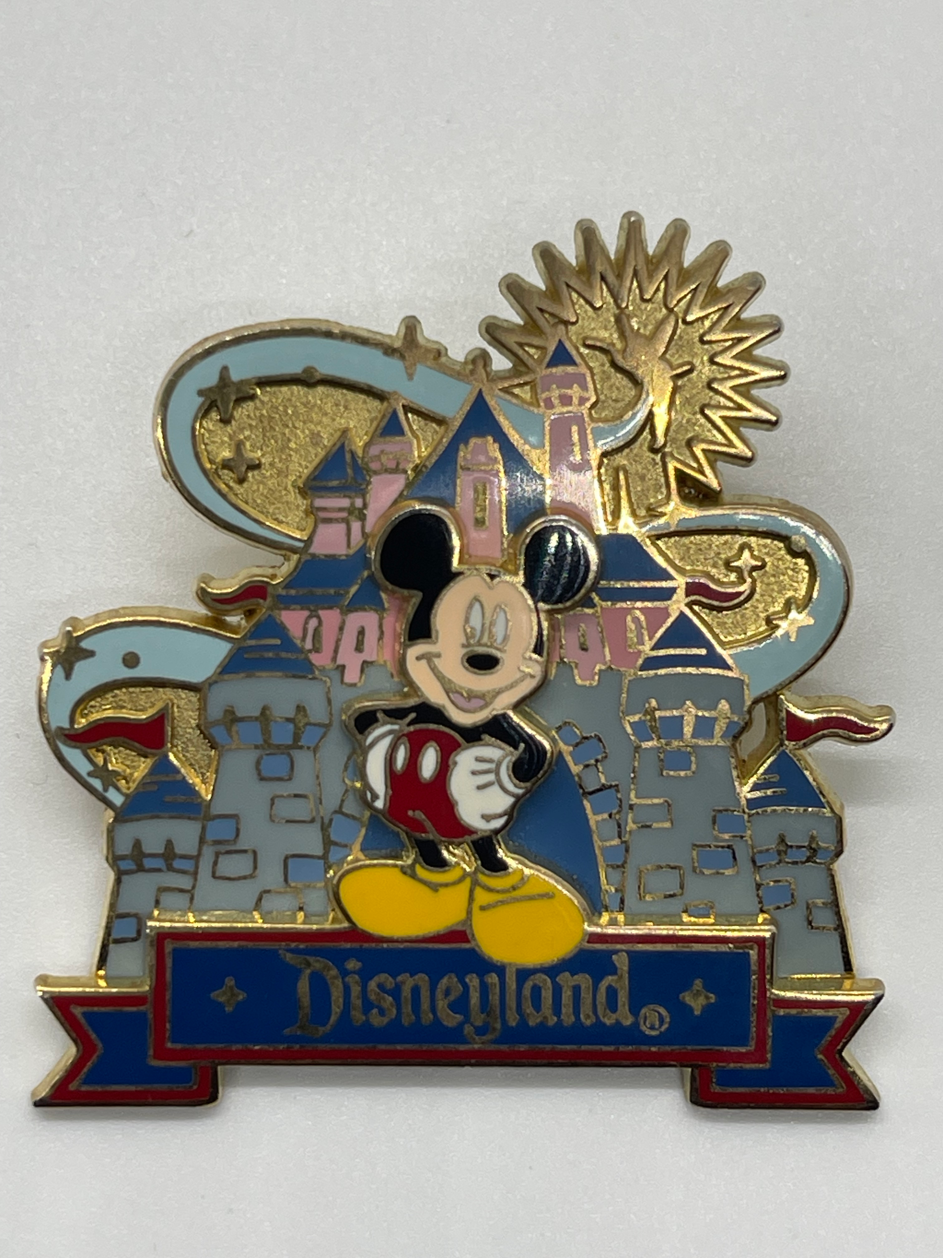 2004 Disney Mickey Mouse with Sleeping Beauty Castle Pin