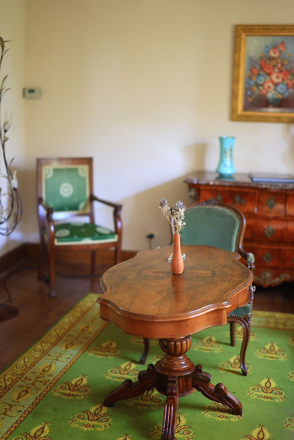 table violon du domaine à Lautrec dans le Tarn.JPG