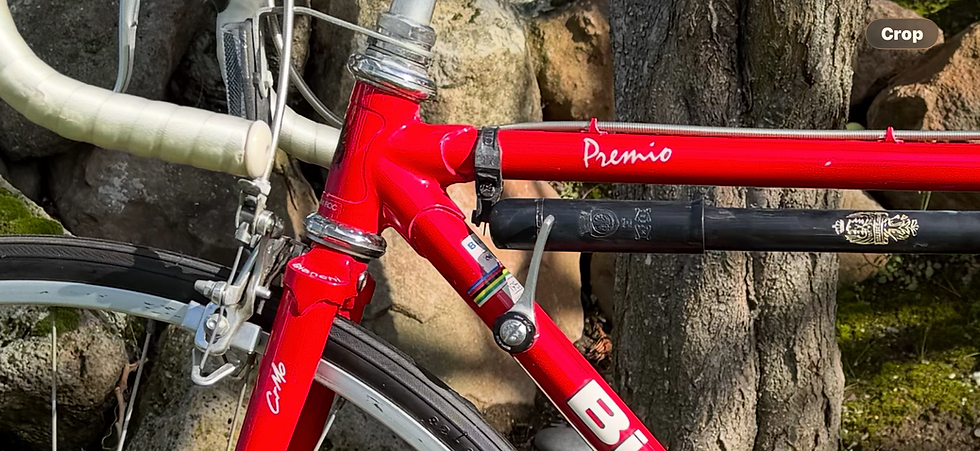 Thumbnail: Bianchi Premio — 1986–87 Italian Road Bike, Cherry Red