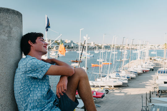 Duarte Carrasco com 20 anos, Duarte Carrasco na juventude