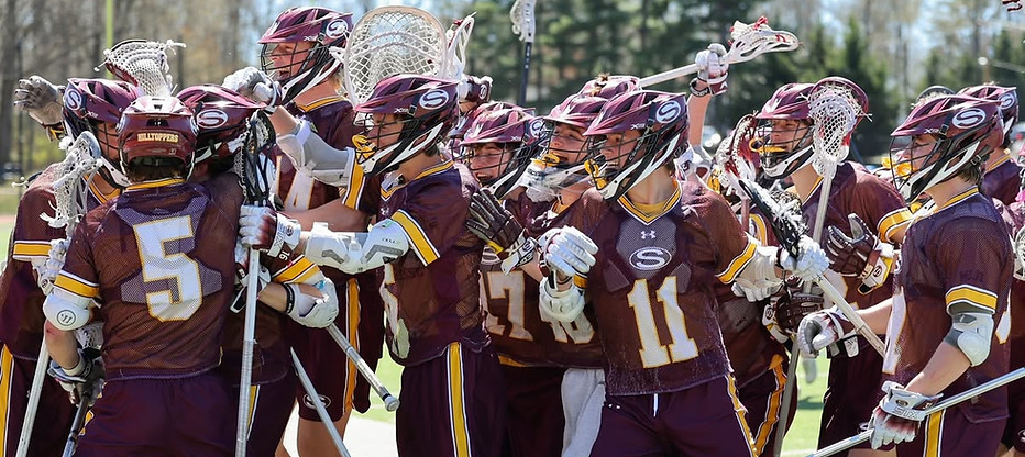 Boys lacrosse team celebrates