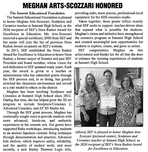 Summit Times news article