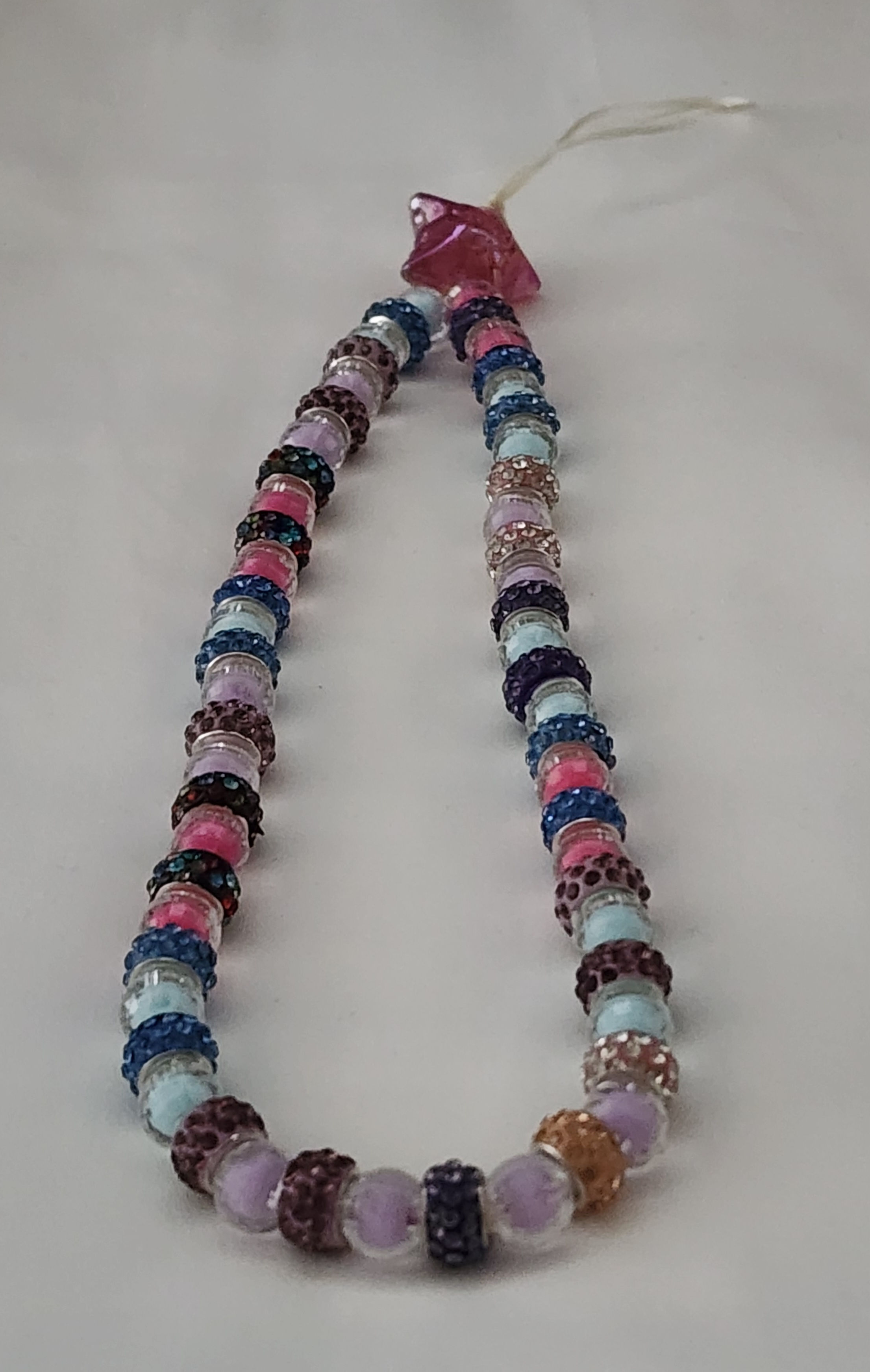 muilt colored phone charm