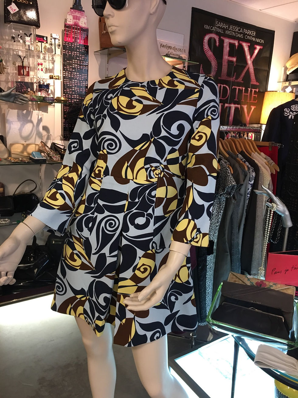 Miniature : Robe psyché 1960
