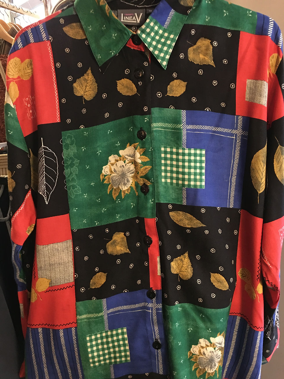 Chemise imprimée 1990