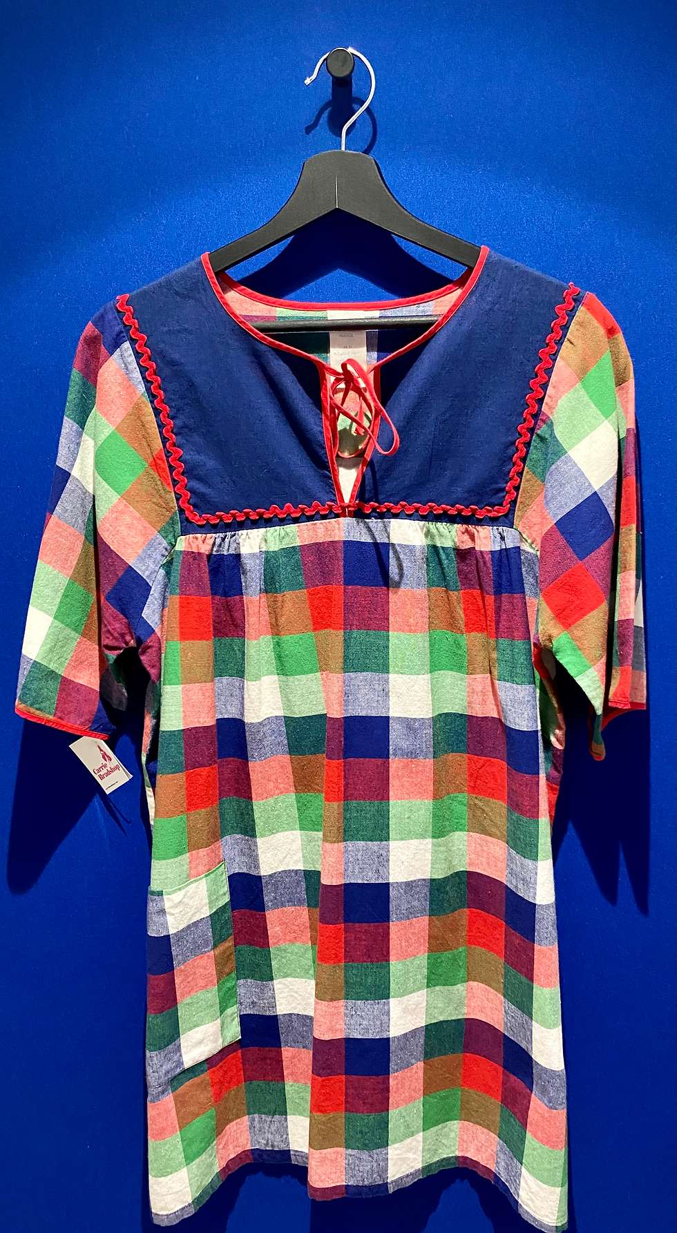 Miniature : Robe à carreaux 1970