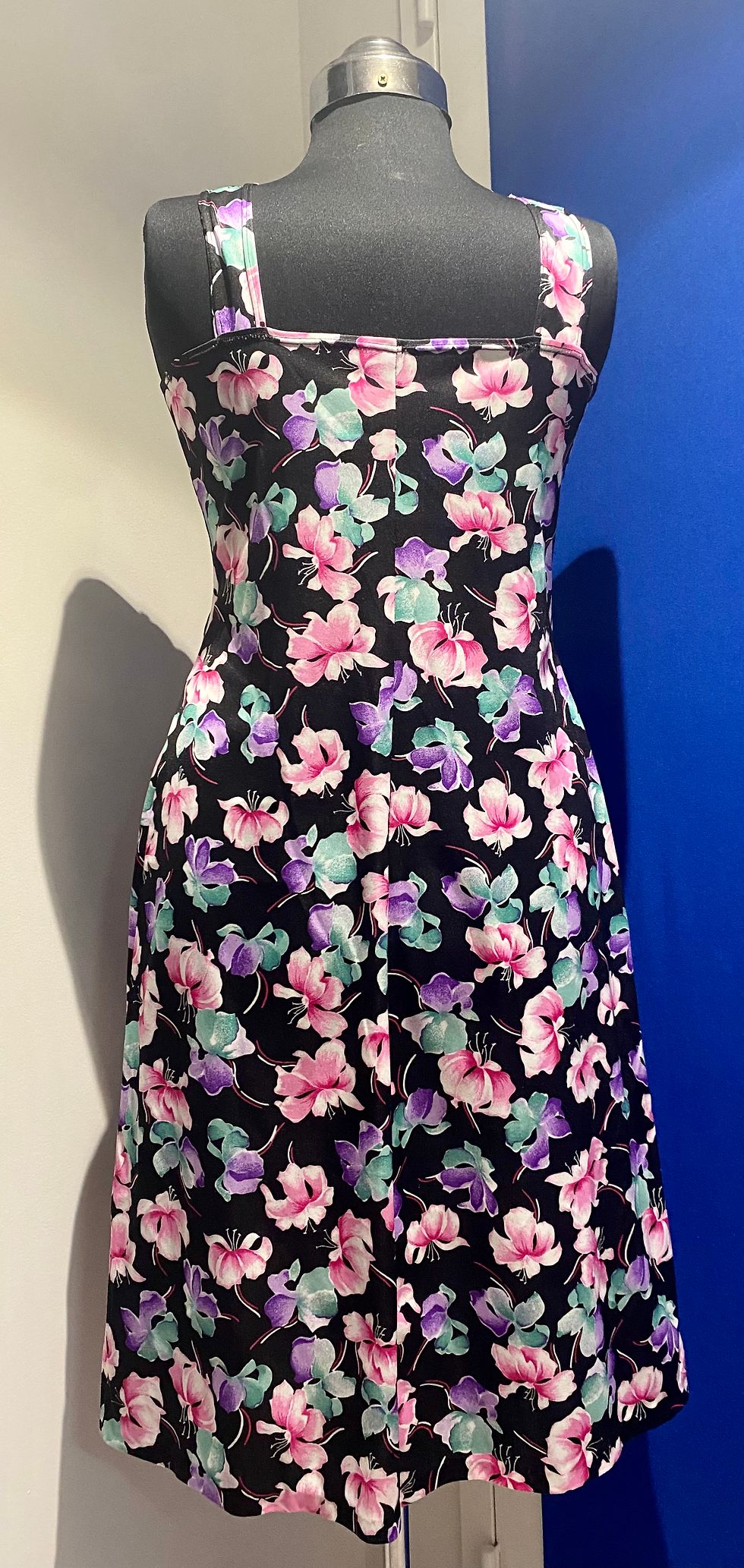 Miniature : Robe fleurie à bretelles 1980