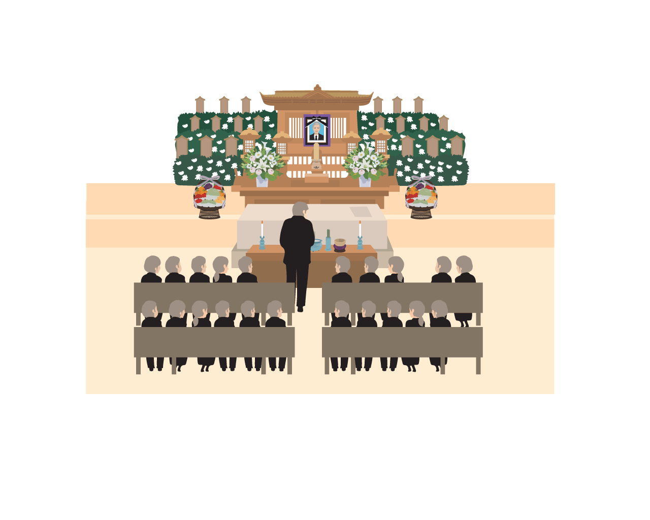 通夜・葬儀祭壇イラスト.gif