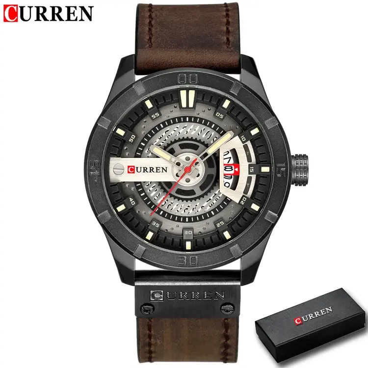 Thumbnail: CURREN Men Military Sports Watche Quartz Date Clock