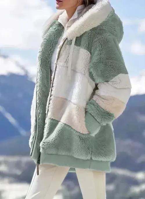 Maison Veloura Arctic Plush Jacket