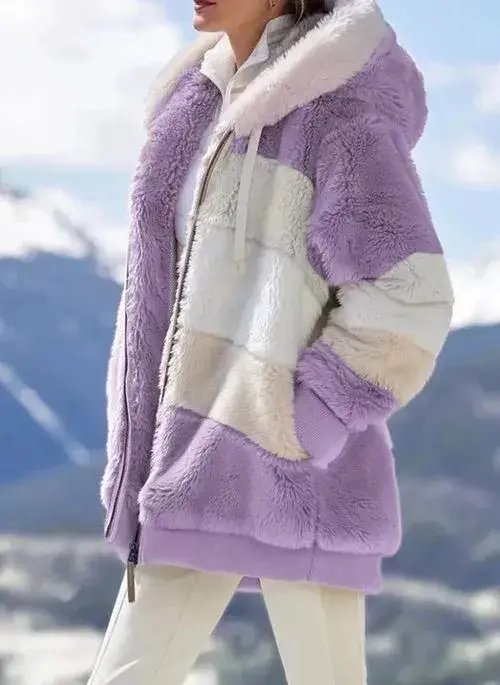 Maison Veloura Arctic Plush Jacket
