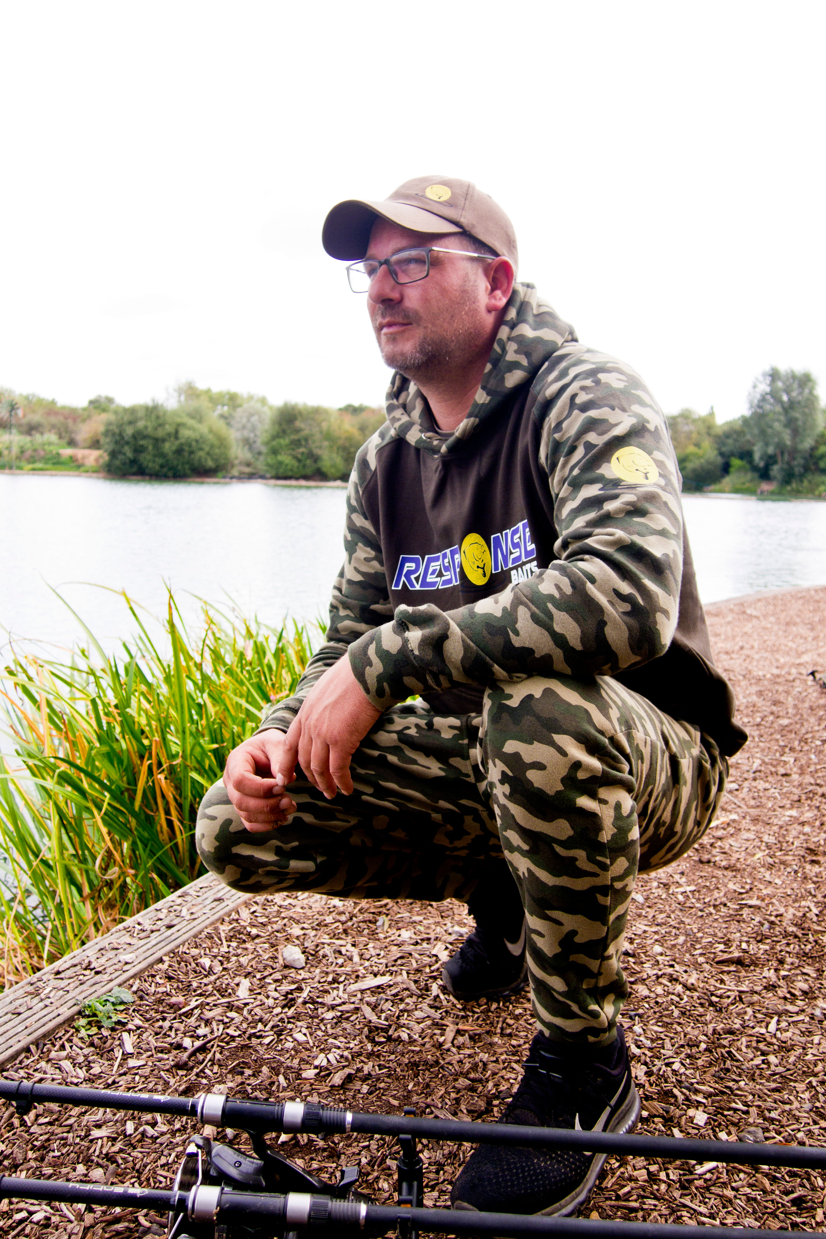 Green Camo Tracksuit Bottoms